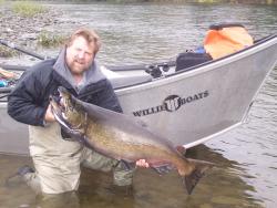 king salmon Bogachiel river