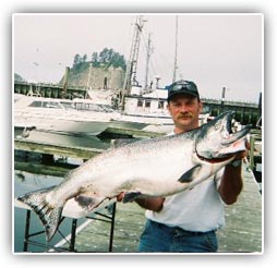 Salmon fishing, Olympic Peninsula